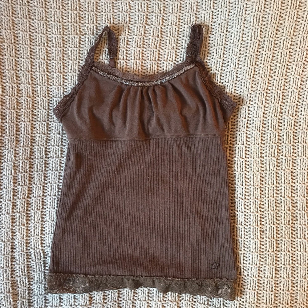 Brown tank